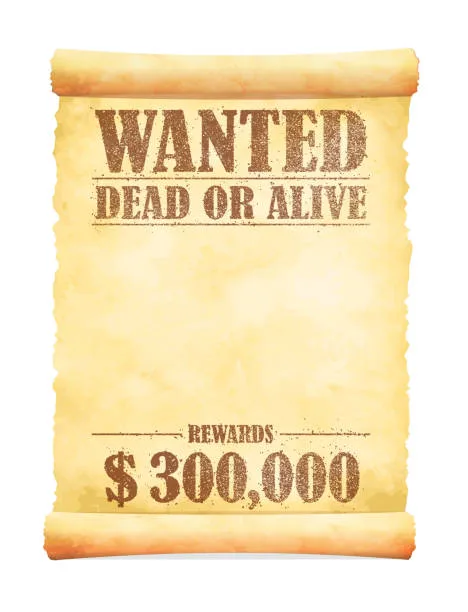 Panneau Wanted